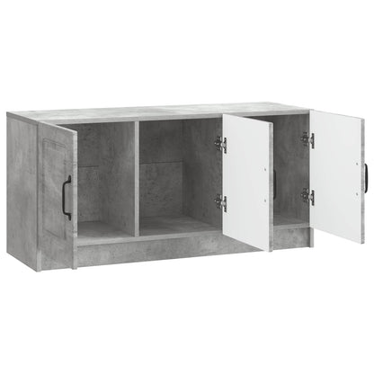 vidaXL TV Cabinet Concrete Grey 99 x 34.5 x 47 cm Engineered Wood