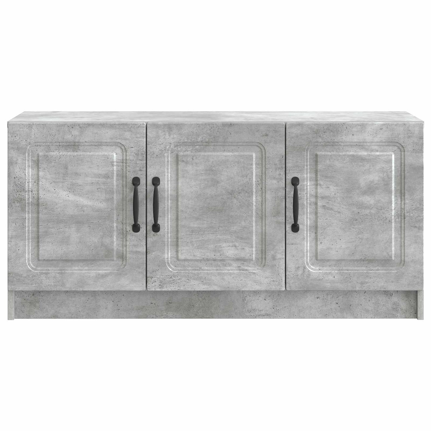 vidaXL TV Cabinet Concrete Grey 99 x 34.5 x 47 cm Engineered Wood