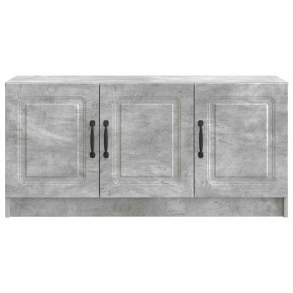vidaXL TV Cabinet Concrete Grey 99 x 34.5 x 47 cm Engineered Wood