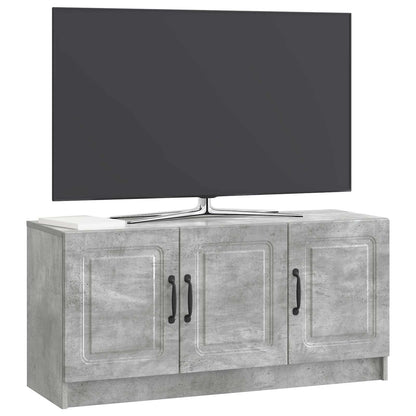 vidaXL TV Cabinet Concrete Grey 99 x 34.5 x 47 cm Engineered Wood