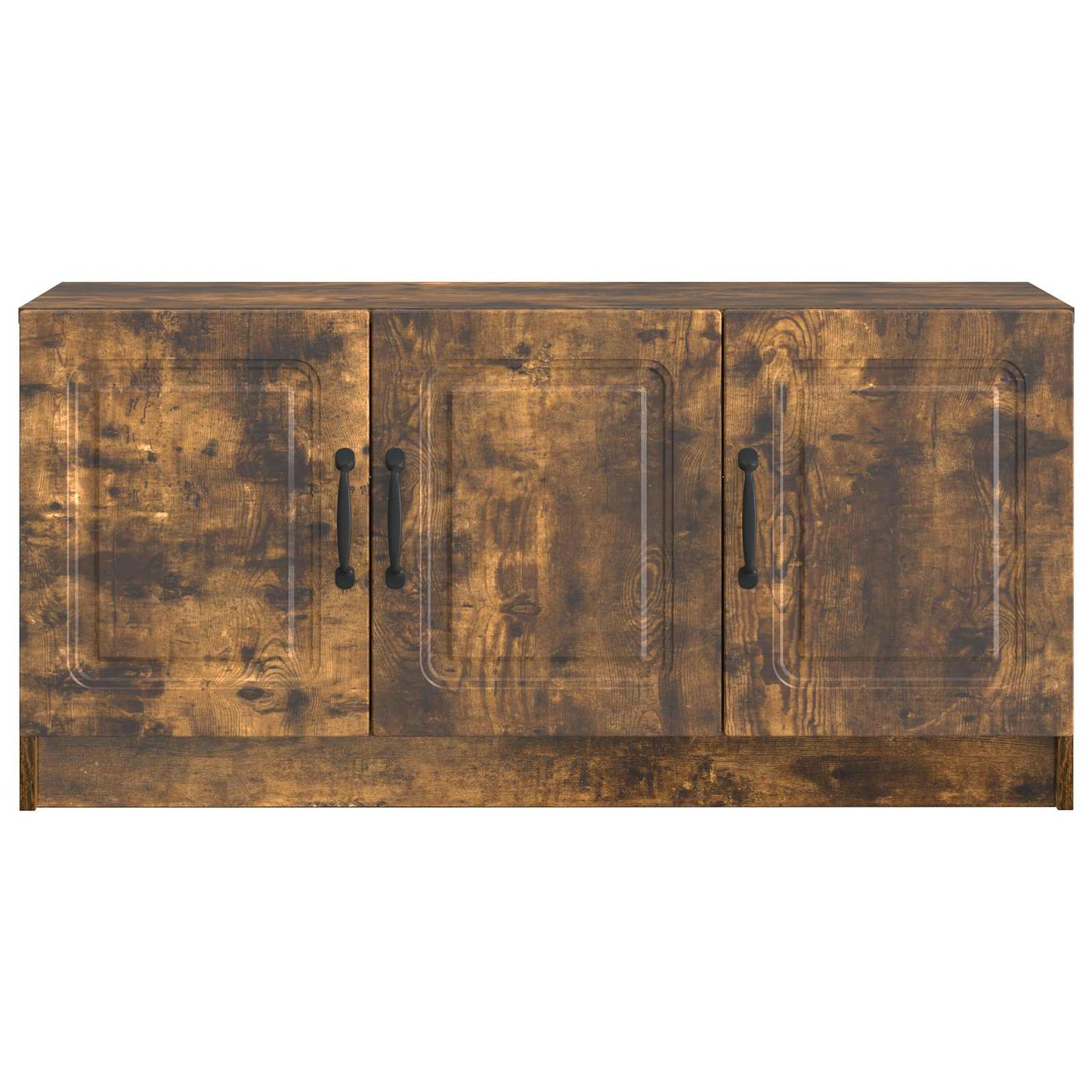 vidaXL TV Cabinet Smoked Oak 99 x 34.5 x 47 cm Engineered Wood