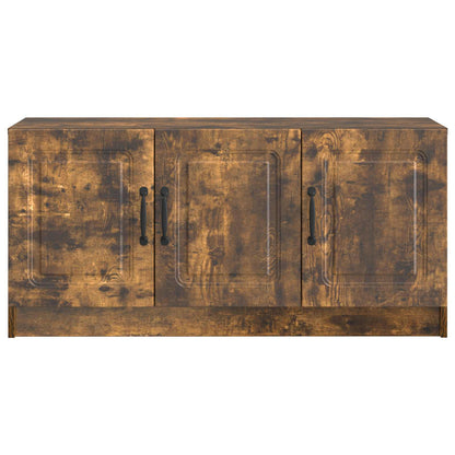 vidaXL TV Cabinet Smoked Oak 99 x 34.5 x 47 cm Engineered Wood