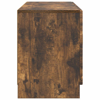 vidaXL TV Cabinet Smoked Oak 99 x 34.5 x 47 cm Engineered Wood