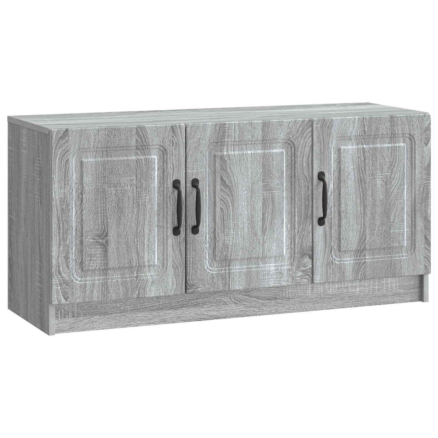 vidaXL TV Cabinet Grey Sonoma 99 x 34.5 x 47 cm Engineered Wood