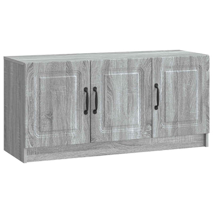 vidaXL TV Cabinet Grey Sonoma 99 x 34.5 x 47 cm Engineered Wood