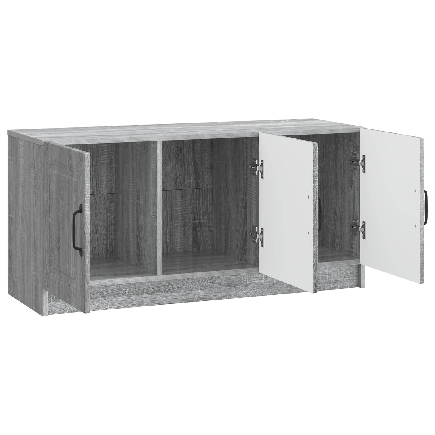 vidaXL TV Cabinet Grey Sonoma 99 x 34.5 x 47 cm Engineered Wood