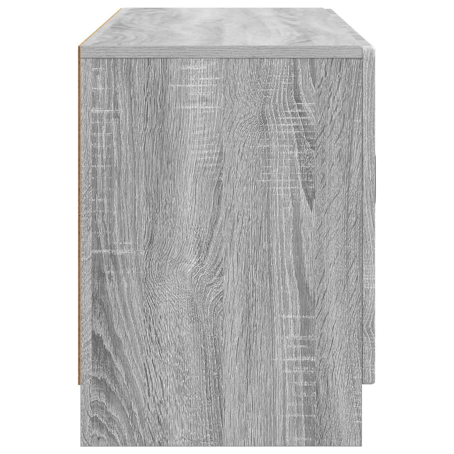 vidaXL TV Cabinet Grey Sonoma 99 x 34.5 x 47 cm Engineered Wood