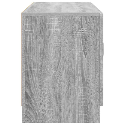 vidaXL TV Cabinet Grey Sonoma 99 x 34.5 x 47 cm Engineered Wood