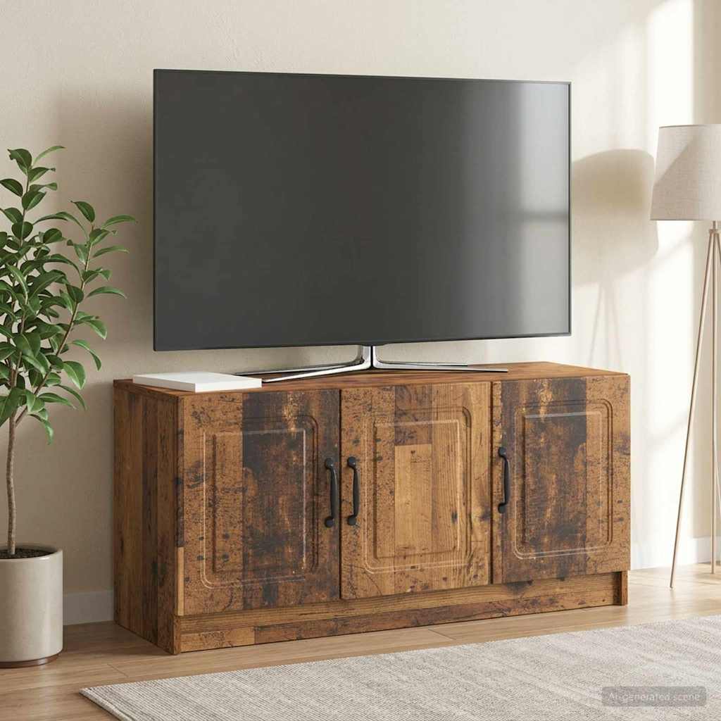 vidaXL TV Cabinet Old Wood 99 x 34.5 x 47 cm Engineered Wood