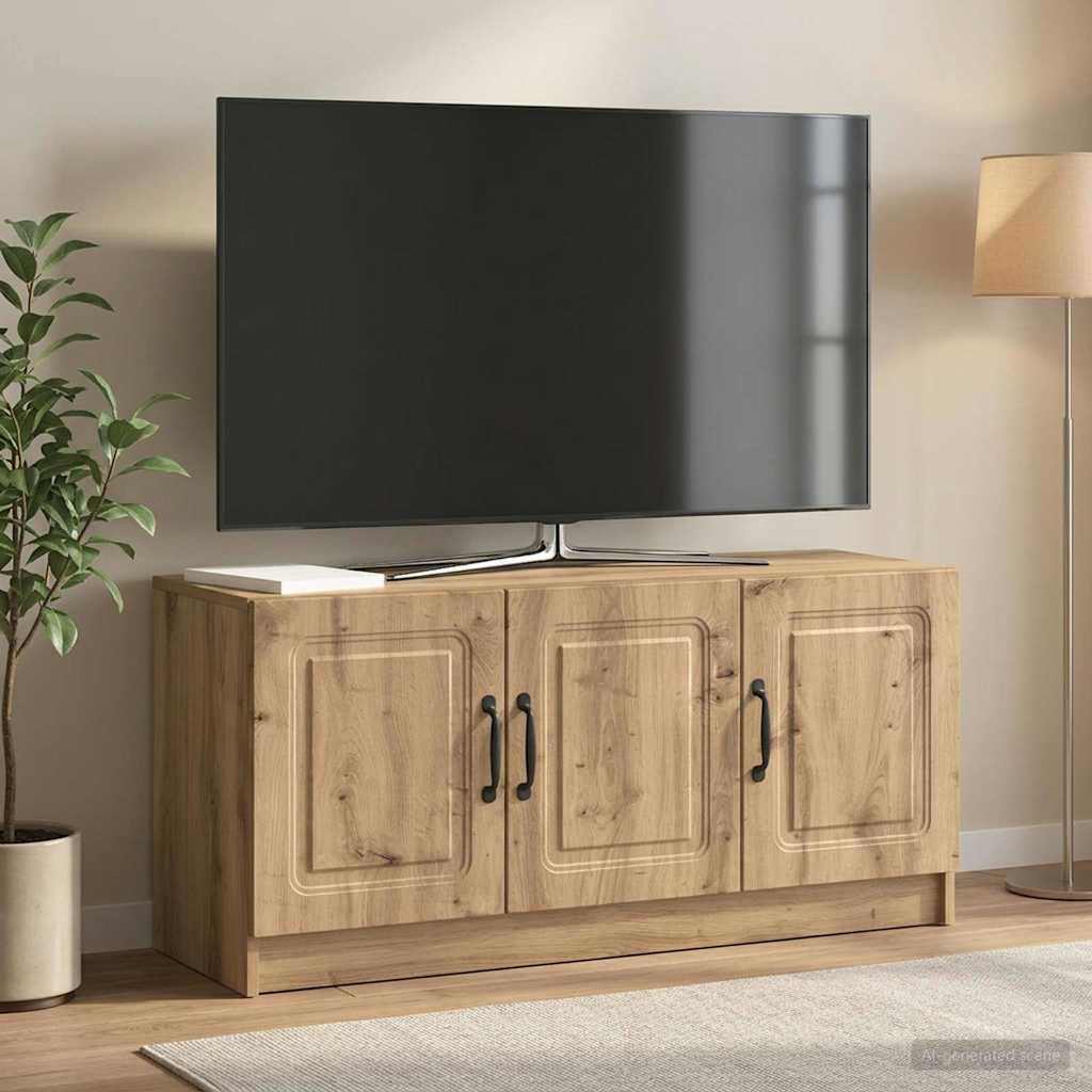 vidaXL TV Cabinet 99 x 34.5 x 47 cm Artisan Oak Engineered Wood