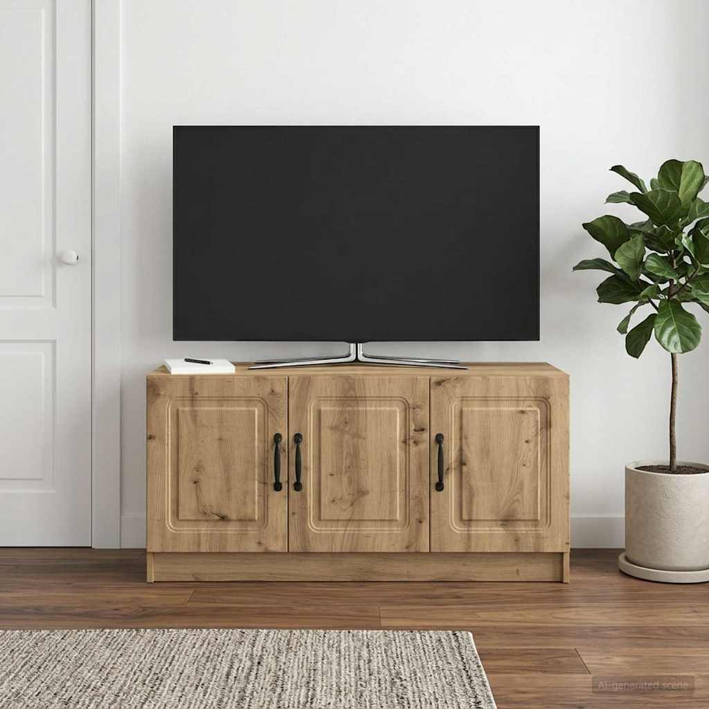 vidaXL TV Cabinet 99 x 34.5 x 47 cm Artisan Oak Engineered Wood