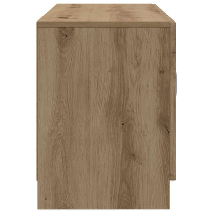 vidaXL TV Cabinet Artisan Oak 99 x 34.5 x 47 cm Engineered Wood