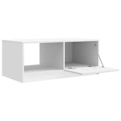 vidaXL Coffee Table White 90 x 50 x 37 cm Engineered Wood