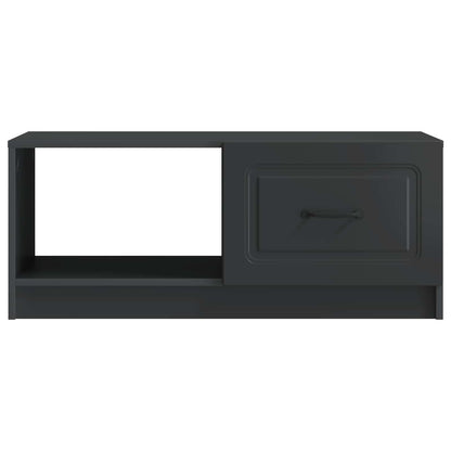 vidaXL Coffee Table Black 90 x 50 x 37 cm Engineered Wood