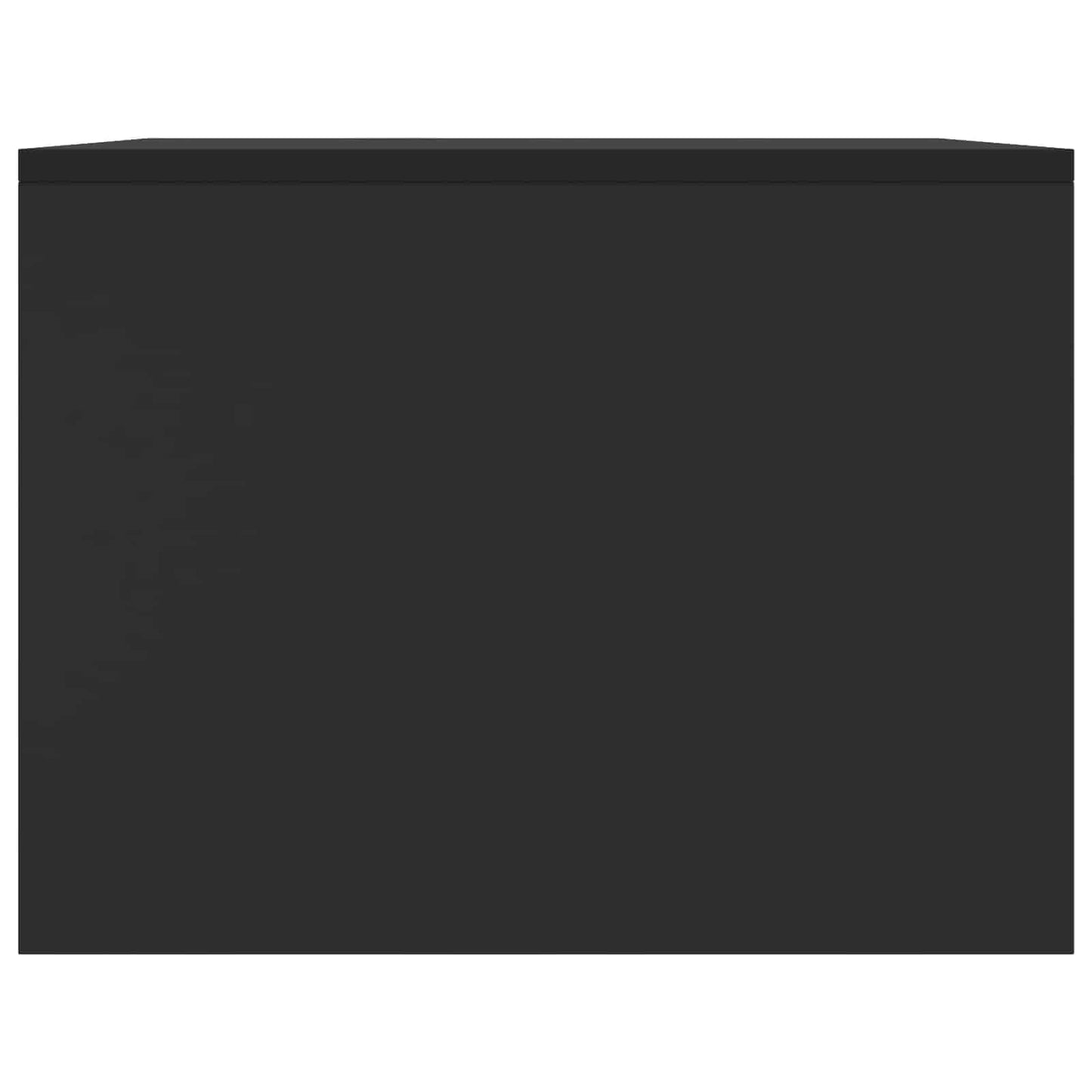 vidaXL Coffee Table Black 90 x 50 x 37 cm Engineered Wood