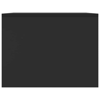 vidaXL Coffee Table Black 90 x 50 x 37 cm Engineered Wood