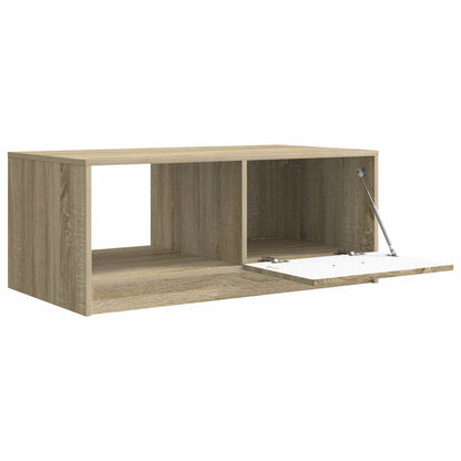 vidaXL Coffee Table Sonoma Oak 90 x 50 x 37 cm Engineered Wood