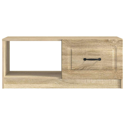 vidaXL Coffee Table Sonoma Oak 90 x 50 x 37 cm Engineered Wood