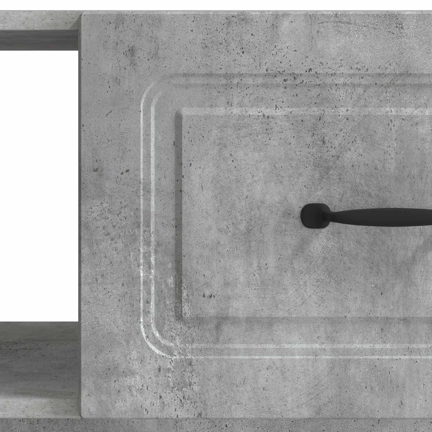 vidaXL Coffee Table Concrete Grey 90 x 50 x 37 cm Engineered Wood