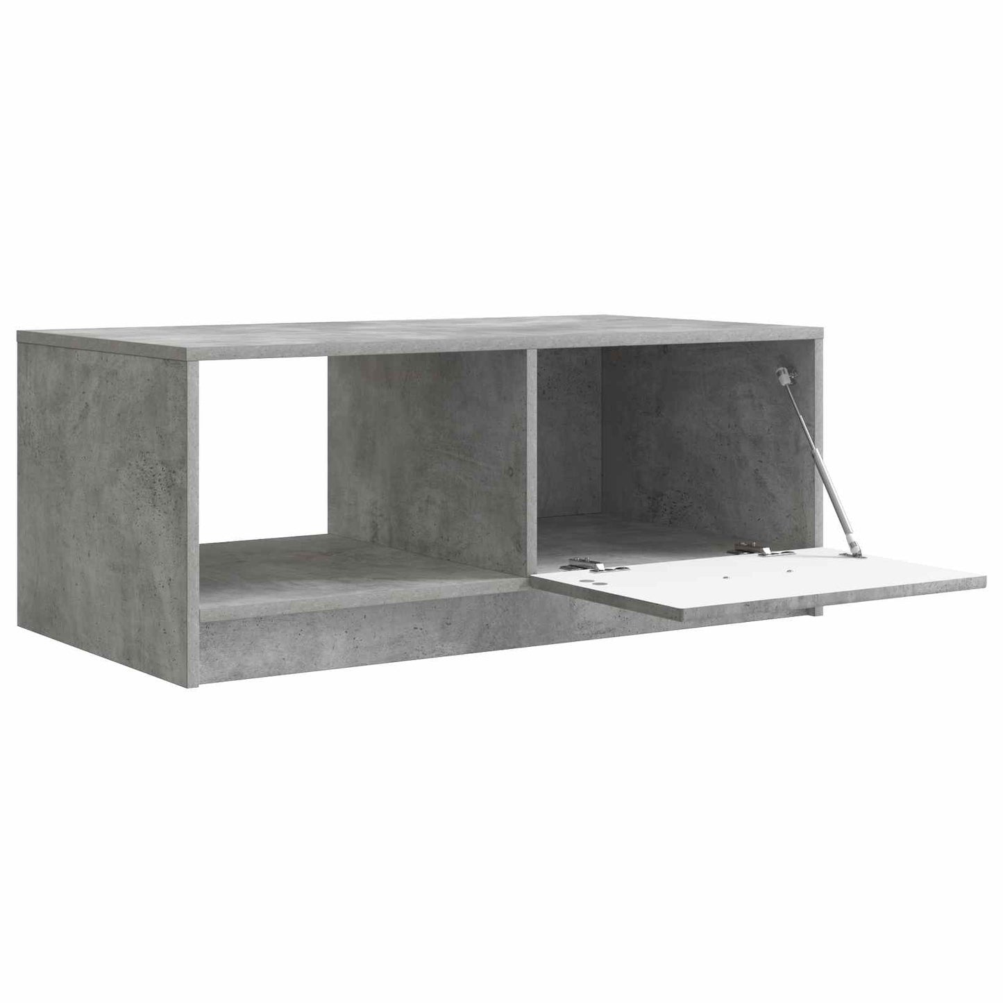 vidaXL Coffee Table Concrete Grey 90 x 50 x 37 cm Engineered Wood