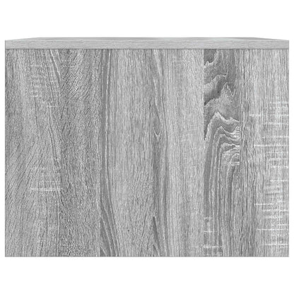 vidaXL Coffee Table Grey Sonoma 90 x 50 x 37 cm Engineered Wood