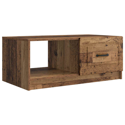 vidaXL Coffee Table Old Wood 90 x 50 x 37 cm Engineered Wood
