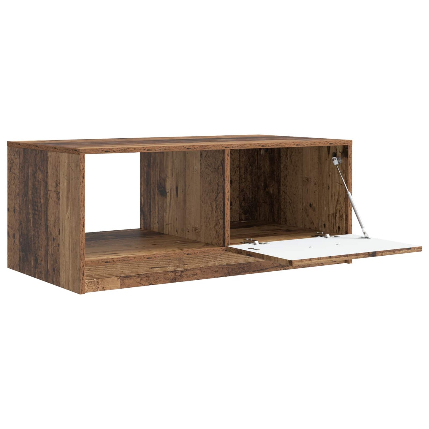 vidaXL Coffee Table Old Wood 90 x 50 x 37 cm Engineered Wood