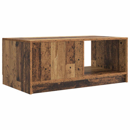 vidaXL Coffee Table Old Wood 90 x 50 x 37 cm Engineered Wood