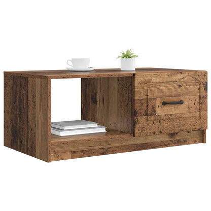 vidaXL Coffee Table Old Wood 90 x 50 x 37 cm Engineered Wood