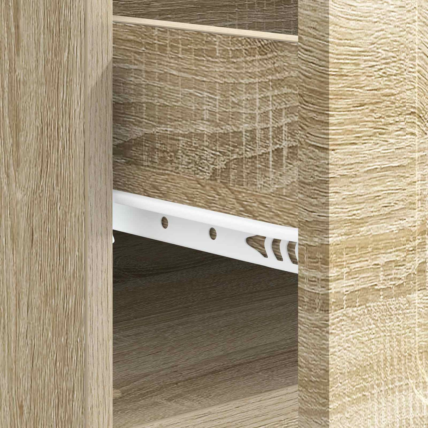 vidaXL Coffee Table Sonoma Oak 49 x 50 x 37 cm Engineered Wood