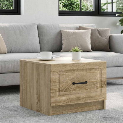 vidaXL Coffee Table Sonoma Oak 49 x 50 x 37 cm Engineered Wood