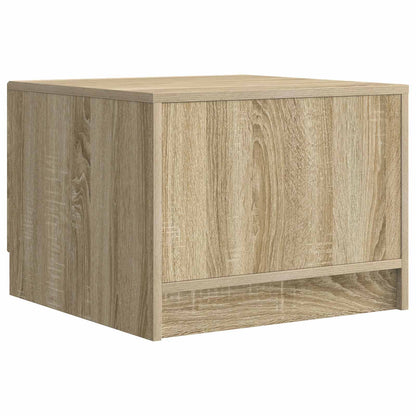 vidaXL Coffee Table Sonoma Oak 49 x 50 x 37 cm Engineered Wood