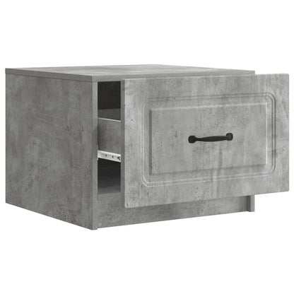 vidaXL Coffee Table Concrete Grey 49 x 50 x 37 cm Engineered Wood