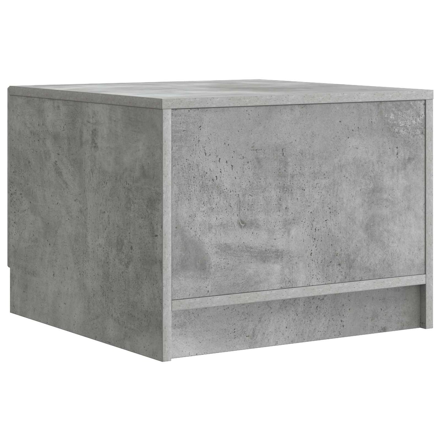 vidaXL Coffee Table Concrete Grey 49 x 50 x 37 cm Engineered Wood