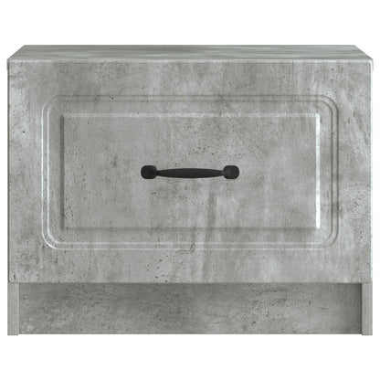 vidaXL Coffee Table Concrete Grey 49 x 50 x 37 cm Engineered Wood