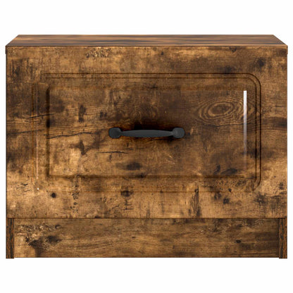 vidaXL Coffee Table Smoked Oak 49 x 50 x 37 cm Engineered Wood
