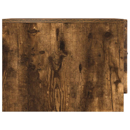 vidaXL Coffee Table Smoked Oak 49 x 50 x 37 cm Engineered Wood