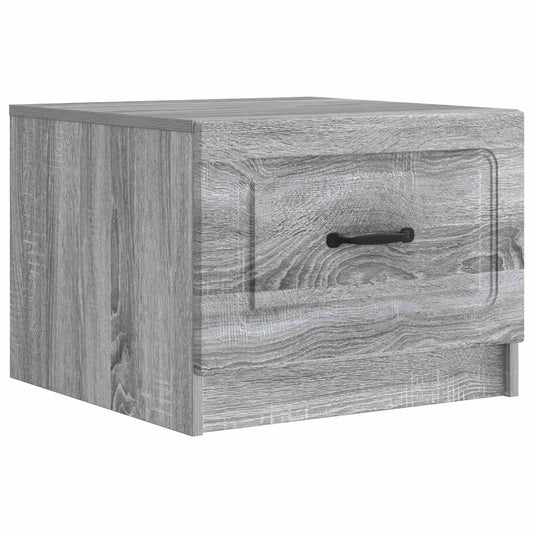 vidaXL Coffee Table Grey Sonoma 49 x 50 x 37 cm Engineered Wood