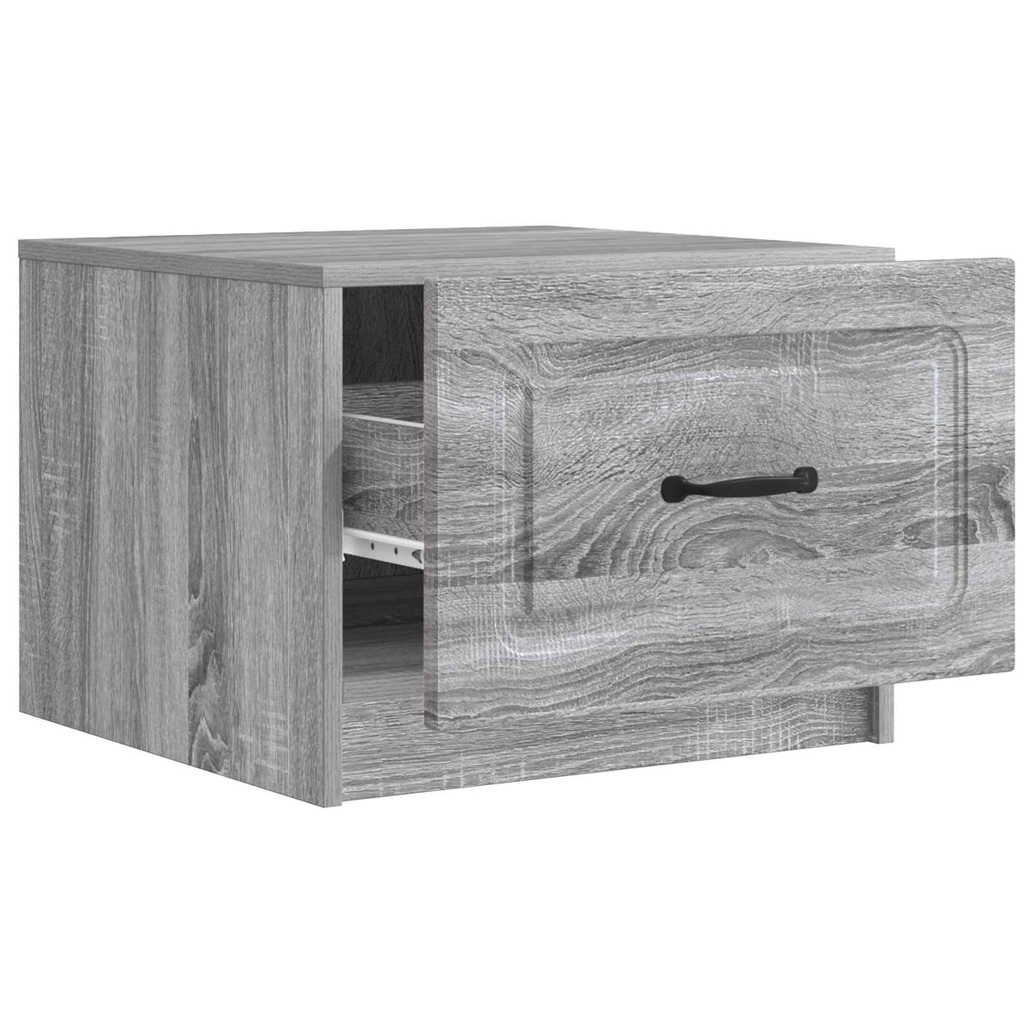 vidaXL Coffee Table Grey Sonoma 49 x 50 x 37 cm Engineered Wood