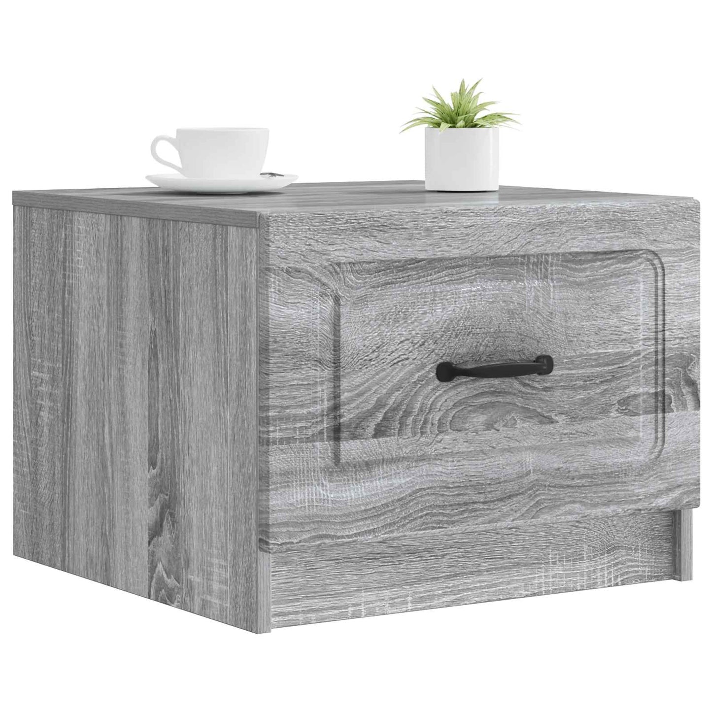 vidaXL Coffee Table Grey Sonoma 49 x 50 x 37 cm Engineered Wood