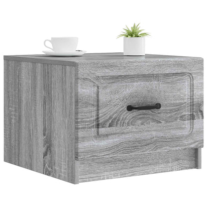 vidaXL Coffee Table Grey Sonoma 49 x 50 x 37 cm Engineered Wood