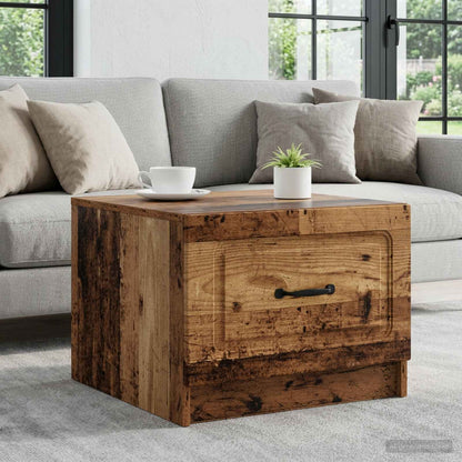 vidaXL Coffee Table Old Wood 49 x 50 x 37 cm Engineered Wood