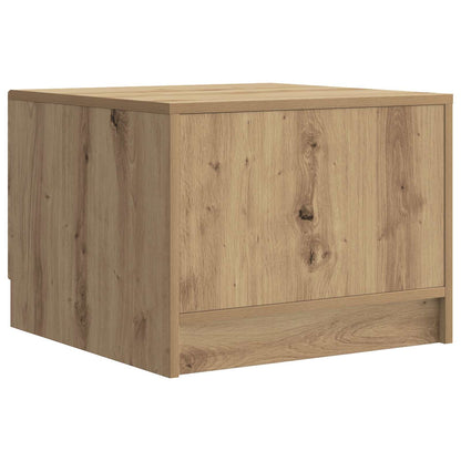 vidaXL Coffee Table Artisan Oak 49 x 50 x 37 cm Engineered Wood