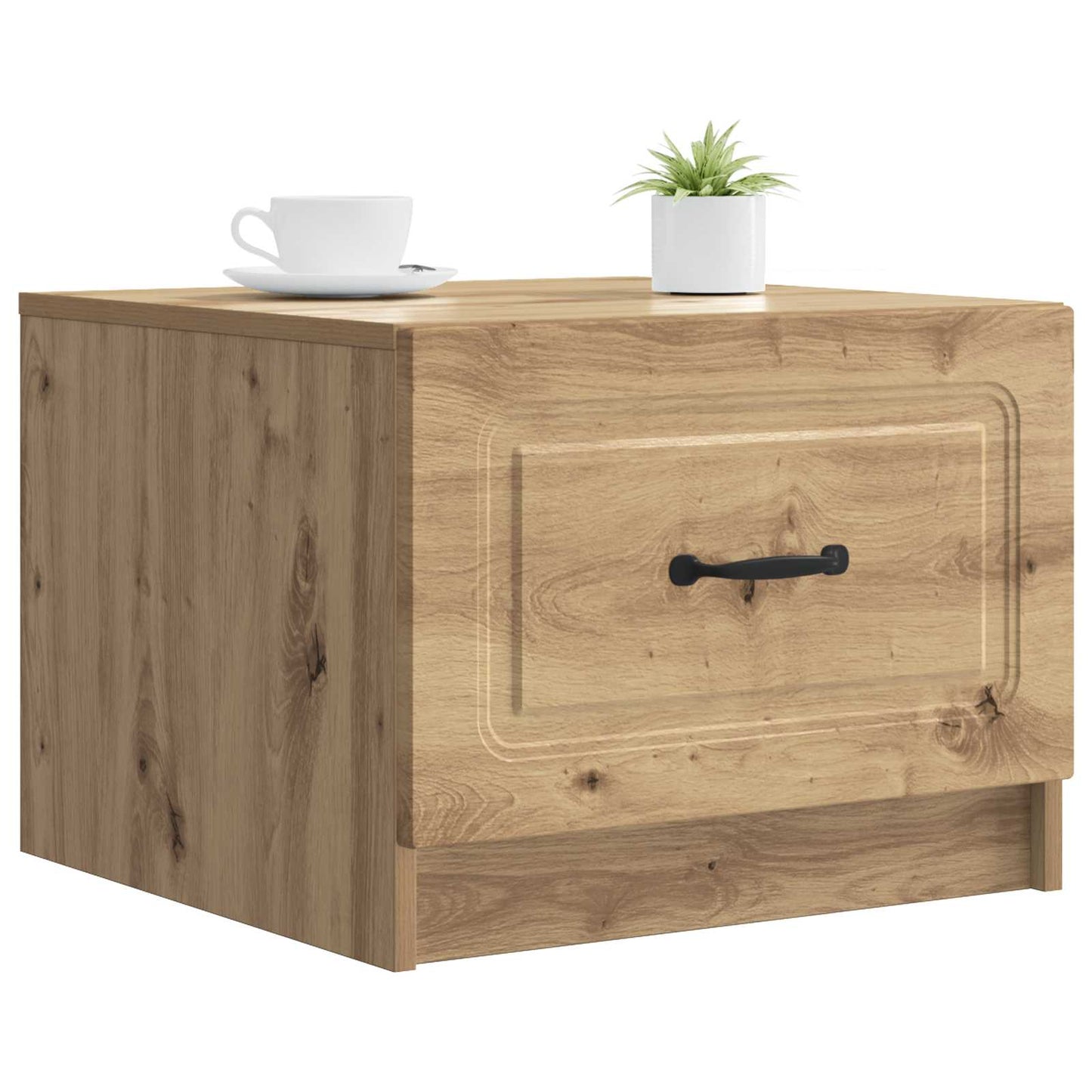vidaXL Coffee Table Artisan Oak 49 x 50 x 37 cm Engineered Wood