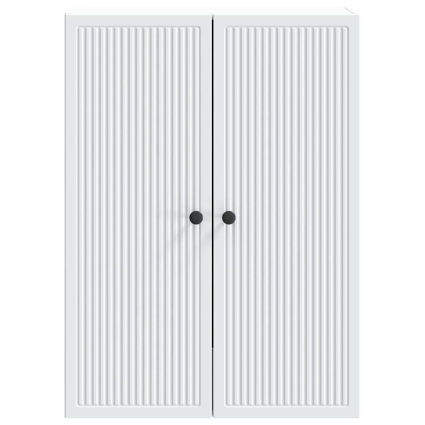 vidaXL Wall-Mounted Cabinet White 66 x 34.5 x 90 cm Engineered Wood