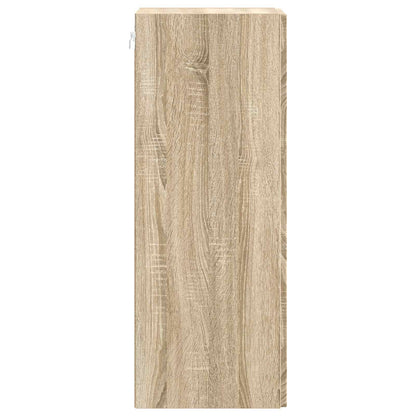 vidaXL Wall-Mounted Cabinet Sonoma Oak 66 x 34.5 x 90 cm
