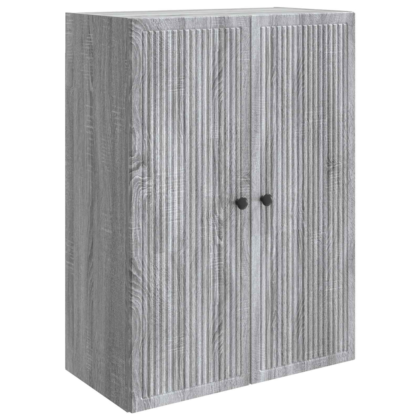 vidaXL Wall-Mounted Cabinet Grey Sonoma 66 x 34.5 x 90 cm
