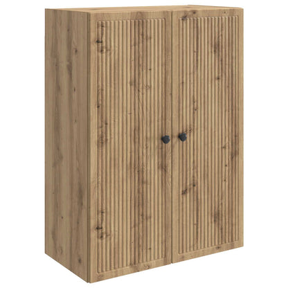 vidaXL Wall-Mounted Cabinet Artisan Oak 66 x 34.5 x 90 cm