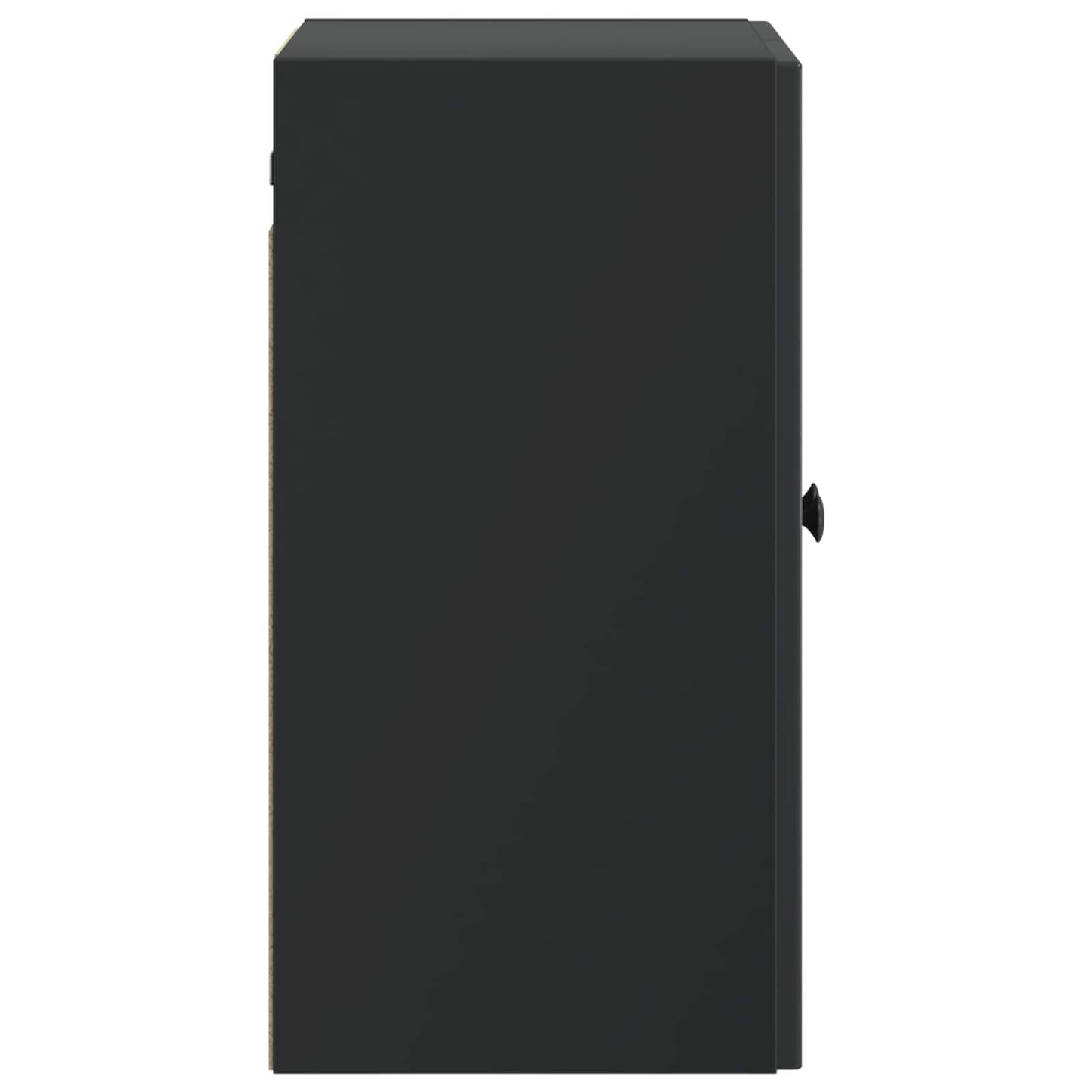 vidaXL Wall-Mounted Cabinet Black 59 x 31 x 60 cm Engineered Wood