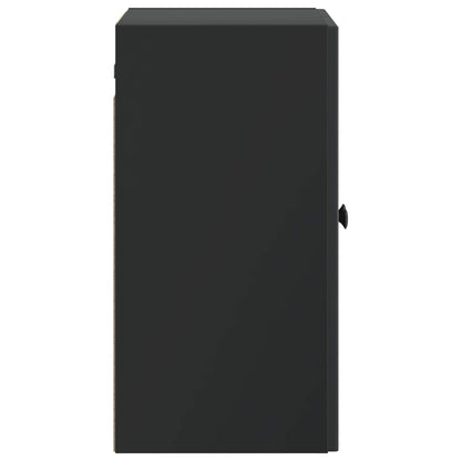 vidaXL Wall-Mounted Cabinet Black 59 x 31 x 60 cm Engineered Wood